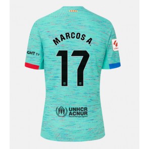 Barcelona Marcos Alonso #17 Rezervni Dres 2023-24 Kratak Rukavima